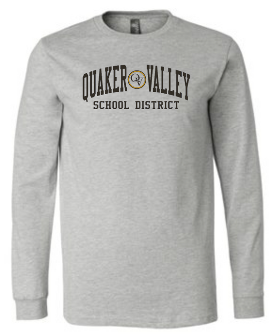 QUAKER VALLEY SCHOOL DISTRICT YOUTH & ADULT LONG SLEEVE TEE