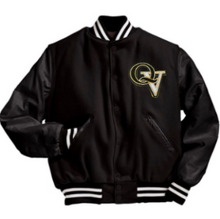 Load image into Gallery viewer, QUAKER VALLEY MEN&#39;S EMBROIDERED VARSITY LETTERMAN JACKET - CUSTOM