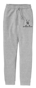 QUAKER VALLEY GOLF ADULT JOGGERS - BLACK OR GREY - *FUNDRAISER*