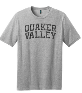 QUAKER VALLEY PERFECT BLEND T-SHIRT WITH VINTAGE LIVED-IN DESIGN