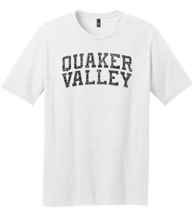 QUAKER VALLEY PERFECT BLEND T-SHIRT WITH VINTAGE LIVED-IN DESIGN