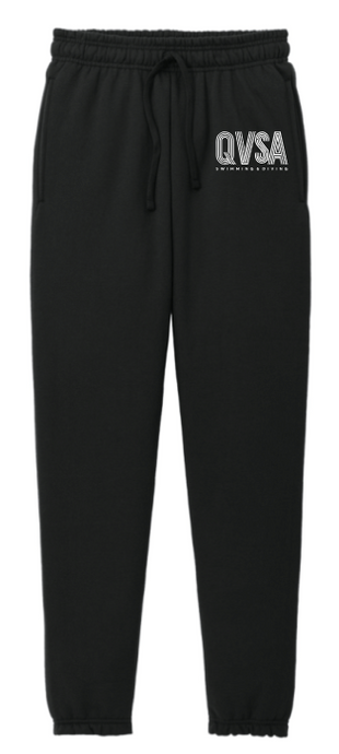 QVSA SWIMMING & DIVING:  ELASTIC LEG SWEATPANTS