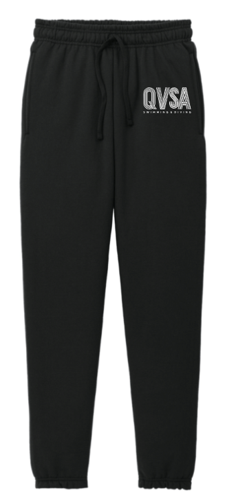QVSA SWIMMING & DIVING:  ELASTIC LEG SWEATPANTS