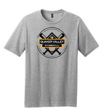 Load image into Gallery viewer, SPRING '26 FUNDRAISER QUAKER VALLEY BASEBALL RINGSPUN YOUTH &amp; ADULT SHORT SLEEVE TEE - 4 DESIGN OPTIONS