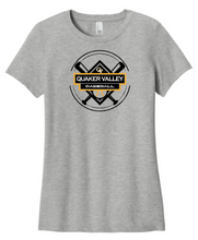 Load image into Gallery viewer, SPRING '26 FUNDRAISER - QUAKER VALLEY BASEBALL - LADIES FIT TEE W/ 3 DESIGN OPTIONS
