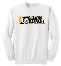 Load image into Gallery viewer, SPRING '26 FUNDRAISER QUAKER VALLEY BASEBALL YOUTH &amp; ADULT CREWNECK SWEATSHIRT - 4 DESIGN OPTIONS