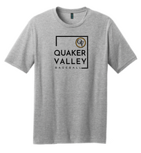 Load image into Gallery viewer, SPRING '26 FUNDRAISER QUAKER VALLEY BASEBALL RINGSPUN YOUTH &amp; ADULT SHORT SLEEVE TEE - 4 DESIGN OPTIONS