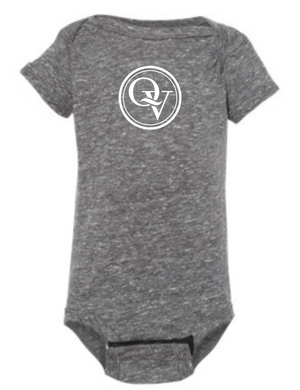 QUAKER VALLEY INFANT MELANGE ONESIE