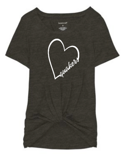 QUAKER VALLEY GIRL'S &  WOMEN'S TWISTED TEE