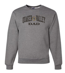 QUAKER VALLEY FAMILY GEAR ADULT CREW NECK SWEATSHIRT - DAD