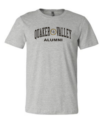 QUAKER VALLEY ALUMNI CIRCLE LOGO SHORT SLEEVE T-SHIRT