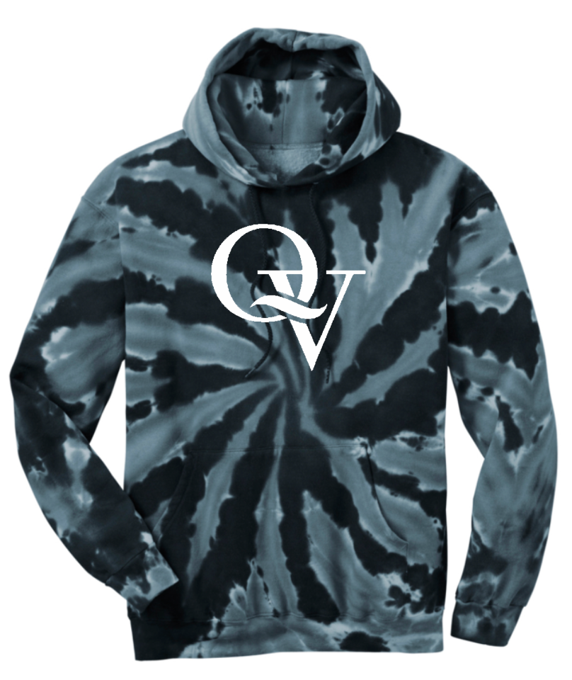 QUAKER VALLEY TIE DYE YOUTH & ADULT HOODED SWEATSHIRT