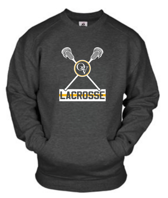 HIGH SCHOOL QVGL ADULT CREWNECK W/ FRONT POCKET SWEATSHIRT