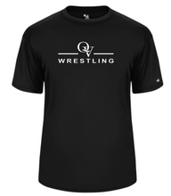 Load image into Gallery viewer, *NEW* QUAKER VALLEY WRESTLING -  YOUTH &amp; ADULT PERFORMANCE SOFTLOCK SHORT SLEEVE T-SHIRT - WHITE OR BLACK