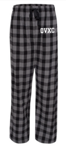 *FUNDRAISER* QUAKER VALLEY HIGH SCHOOL CROSS COUNTRY ADULT PLAID FLANNEL PANTS WITH POCKETS