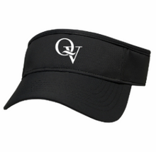 Load image into Gallery viewer, QUAKER VALLEY LEGACY BRAND COOL-FIT ADJUSTABLE VISOR - HEATHER GREY OR BLACK