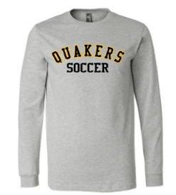 QUAKER VALLEY SOCCER YOUTH & ADULT LONG SLEEVE TEE