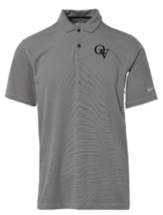 QUAKER VALLEY MEN'S EMBROIDERED NIKE TEXTURED DRY FIT VICTORY POLO