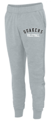QUAKER VALLEY VOLLEYBALL YOUTH & ADULT UNISEX FLEECE JOGGERS