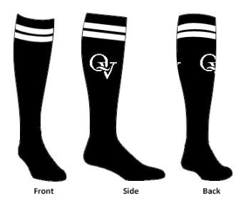 QUAKER VALLEY KNIT TUBE SOCKS