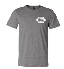 Load image into Gallery viewer, OSBORNE HSA ADULT SHORT SLEEVE T-SHIRT:  RINGSPUN OR TRIBLEND