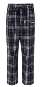 QVSA SWIMMING & DIVING: YOUTH & ADULT PLAID FLANNEL PANTS WITH POCKETS
