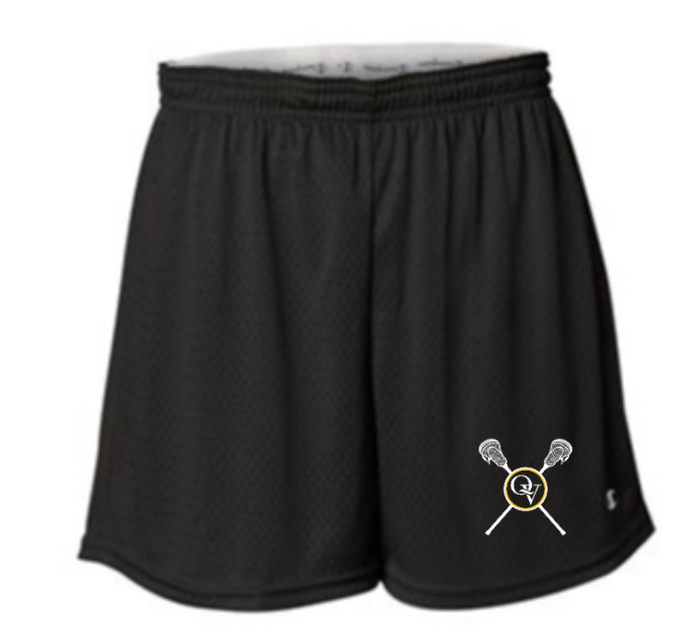 QUAKER VALLEY GIRLS LACROSSE LADIES MESH SHORTS