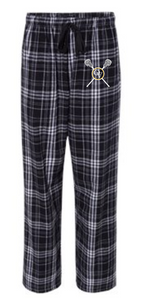 QUAKER VALLEY LACROSSE YOUTH & ADULT PLAID FLANNEL PANTS WITH POCKETS