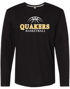 2022 QVMS GIRLS BASKETBALL FINE COTTON JERSEY YOUTH & ADULT LONG SLEEVE TEE