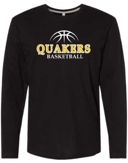 2022 QVMS GIRLS BASKETBALL FINE COTTON JERSEY YOUTH & ADULT LONG SLEEVE TEE
